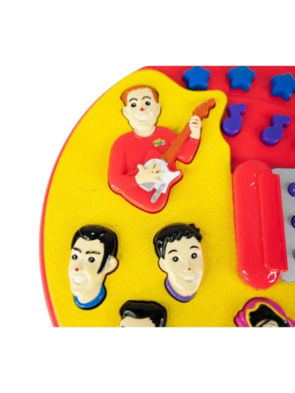 The Wiggles Play Along Musical Sing and Dance Red Guitar Toy Spin Master 2003